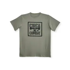 C1RCA - POLO COMBAT BR MANGA CORTA PARA HOMBRE-GRIS