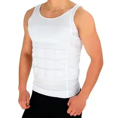 GENERICO - Camiseta Reductora Masculina para Moldear Abdomen y Pecho