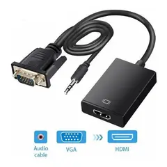 GENERICO - Adaptador De Vga A Hdmi