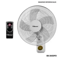 BOSSKO - Ventilador de Pared BK-8450PD Eficiencia y Comodidad
