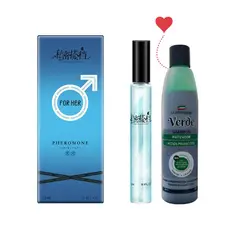 LA BRASILIANA - Feromonas en Perfume Hombre + Shampoo Verde