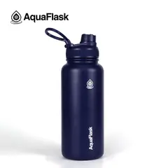 AQUAFLASK - Botella de Acero Inoxidable 945 ML Cobalt Blue