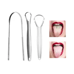 GENERICO - Limpiador De Lengua Elimina Mal Aliento 3 pcs