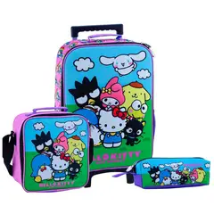 SCOOL - Kombat Maleta Lonchera Cartuchera Hello Kitty&Friends