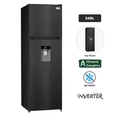 OSTER - Refrigeradora 248L No Frost OS-PNFME2900BD Black Inox