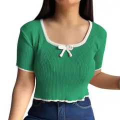 GENERICO - Blusita Mujer En Hilo Lazo 359G-15 Color Beige