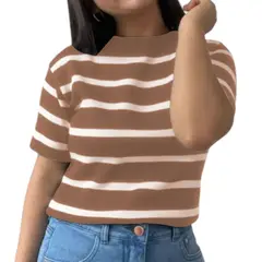 GENERICO - Polo Mujer Hilo 359G-18 Rayas Gruesas