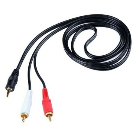 Cable De Audio De 1 Jack 3.5mm A 2 Rca