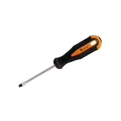 ASAKI - Desarmador Plano 6mmx100mm Goma Pack x 6unid