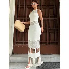 AMA OUTFITTERS - VESTIDO TEJIDO EN HILO BELICE