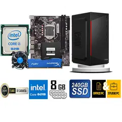 ENKORE - COMPUTADORA DE ESCRITORIO CORE I3 2100 8GB RAM 240 GB SSD
