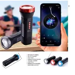 GENERICO - Portable rechargeable speaker solar light blutooth radio