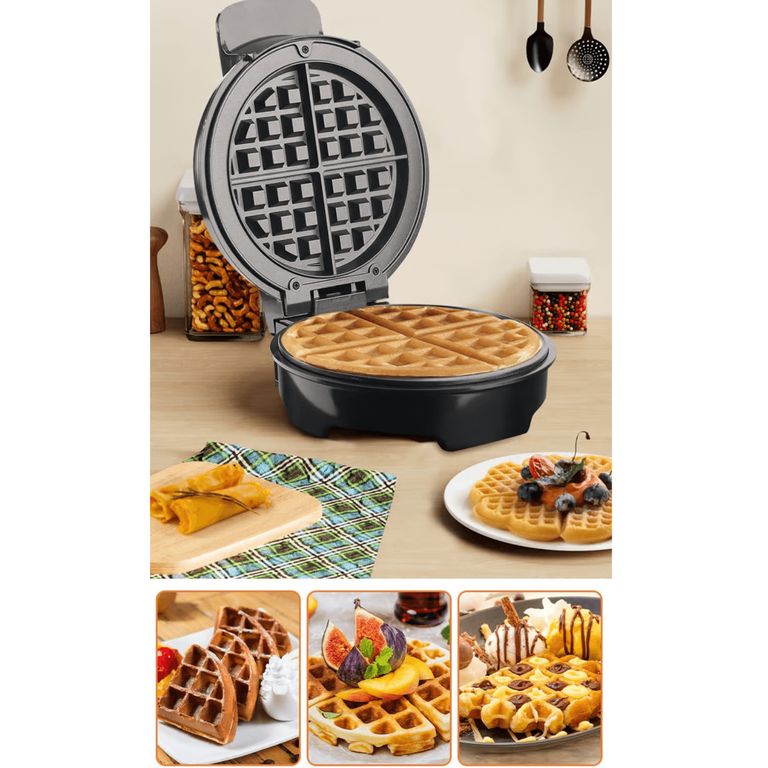 Maquina para preparar Wafles -