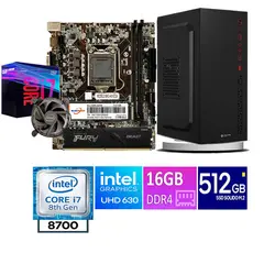 ENKORE - COMPUTADORA DE ESCRITORIO CORE I7 8700 16GB RAM 512 GB SSD M2