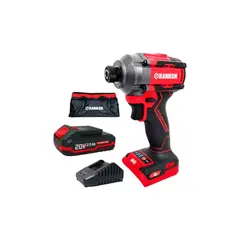 RANKOR - Atornillador de impacto 20V Encastre 1/4" 260Nm Brushless