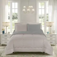 CASATEX - EDREDÓN REVERSIBLE 100% ALGODÓN 2 PLZ