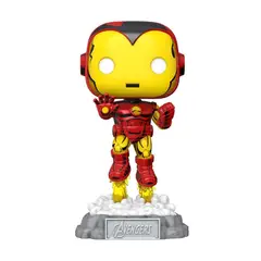FUNKO - Pop Iron Man con Pin Avengers Beyond Earths