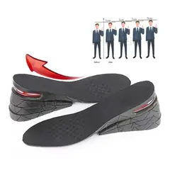 GENERICO - Plantillas Elevate Shoes de 3 a 7 cm+Capsula de Aire Unisex