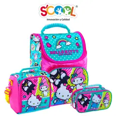 SCOOL - SET MOCHILA PICK MAGIC HELLO KITTY & FRIENDS