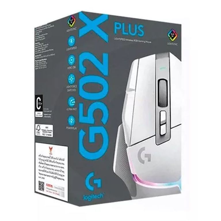 Mouse Gamer Inalámbrico G502 X Plus - Blanco
