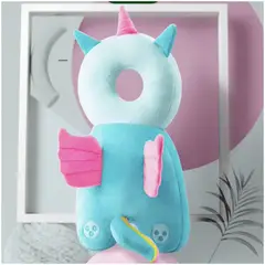 GENERICO - Mochila Protector Para Cabeza Y Cuello Caidas Bebes Turquesa