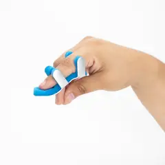 GENERICO - Férula para Dedo Tipo Ranita de Aluminio Talla L