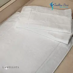 LA BELLOTA - Toalla de Piso o Piso de Baño 770 grs/m2 "La Bellota" 75x50 cms.