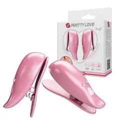PRETTY LOVE - ESTIMULADOR VIBRADOR DE PEZONES - LEAF