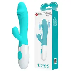 PRETTY LOVE - VIBRADOR RABBIT SNAPPY TURQUOISE