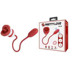 PRETTY LOVE - VIBRADOR PULSANTE + LENGUA VIBRADORA - ALIYA