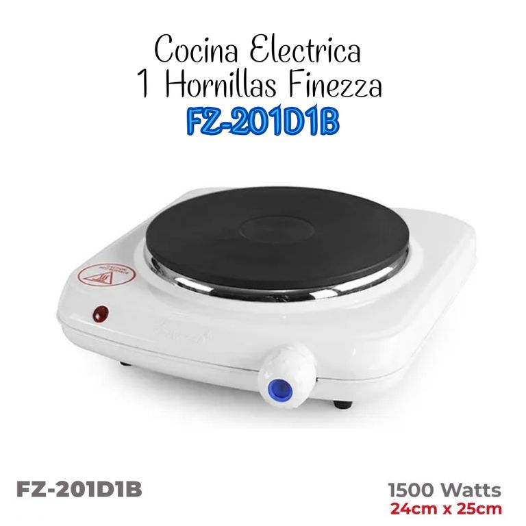 Cocina Electrica 1 Hornilla Blanco