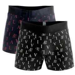 FILA - Pack x2 Bóxer Let Multicolor