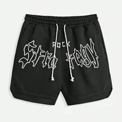 YANSUS - Short Hombre Algodon Estampado Rock