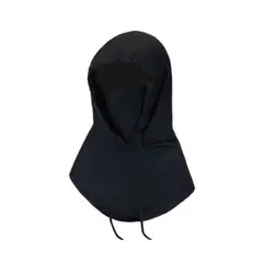 GENERICO - PASAMONTAÑA BANDANA CON CAPUCHA PROTECCIÓN UV NEGRO