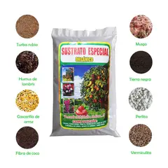OEM - Sustrato Especial Orgánico 8 composiciones para plantas y semillas