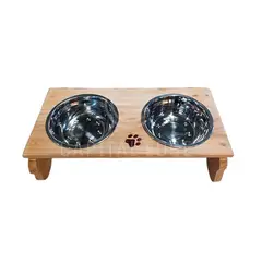 GENERICO - Plato De Madera Doble