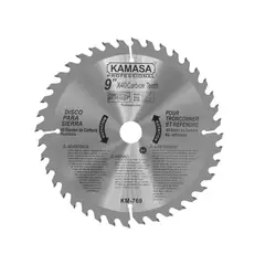 ASAKI - Disco Sierra para Madera 9" (230mm) 40 Dientes Kamasa