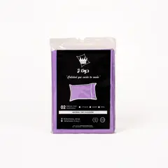 GENERICO - Fundas de Almohadas Queen Set X2 Lila – 180 Hilos