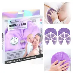 DAUER - Compresas de Lactancia Reutilizable Frio y Caliente x2 UND