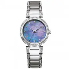 CITIZEN - Reloj Mujer Coleccion Ladies Crystal Acero Eco-Drive Japones