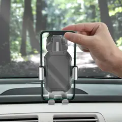 BASEUS - Soporte de celular lujo parabrisas tablero auto camioneta