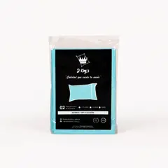 GENERICO - Fundas de Almohadas Queen Set X2 Turquesa – 180 Hilos