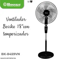 BOSKO - Ventilador de pedestal 18 BOSSKO BK 8459VN
