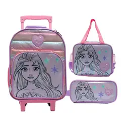 DISNEY - Pack Escolar Maleta Oficio Premium Frozen Elsa