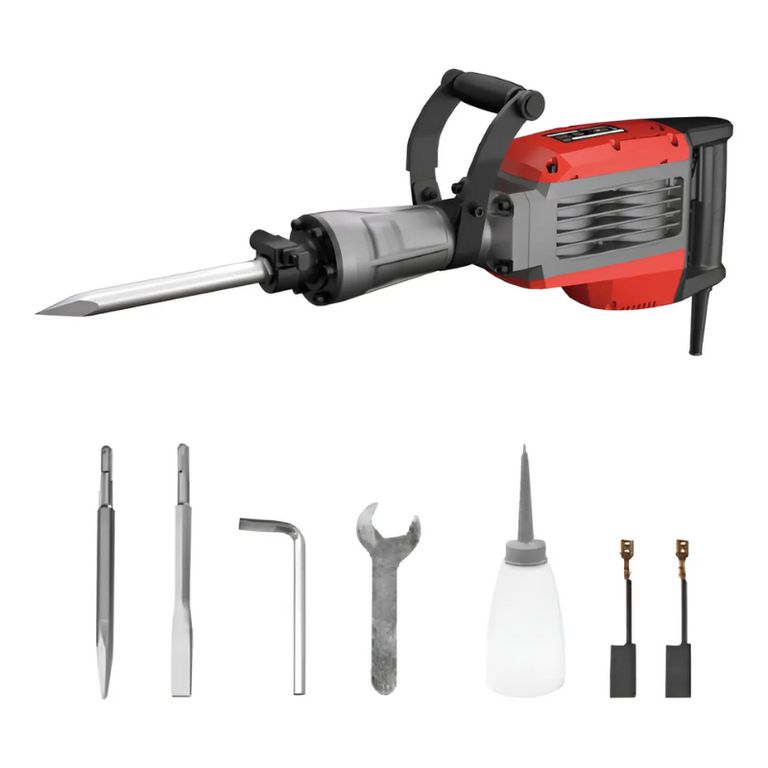 Martillo Demoledor 1700w 55 Joules Mandril Hex 30mm