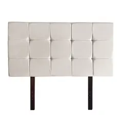DRIMER - Cabecera Cuadros Beige Queen