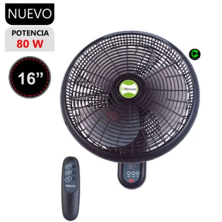 VENTILADOR DE PARED 80 WATTS CR