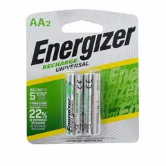 ENERGIZER - PILA AA RECARGABLE 2300MAH