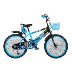 GENERICO - Bicicleta Montañera Para Niño Infantil Kids Aro 20 Azul