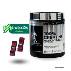 KEVIN LEVRONE - CREATINE MONOHYDRATE  300G + RODILLERA ROJA